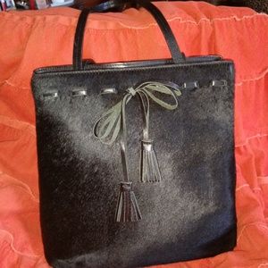 Christian leather Italian bag